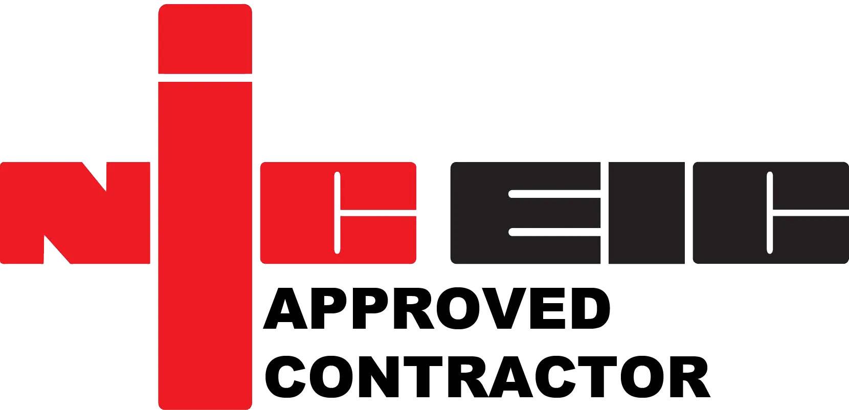 A red cross with a black cross on top of it.